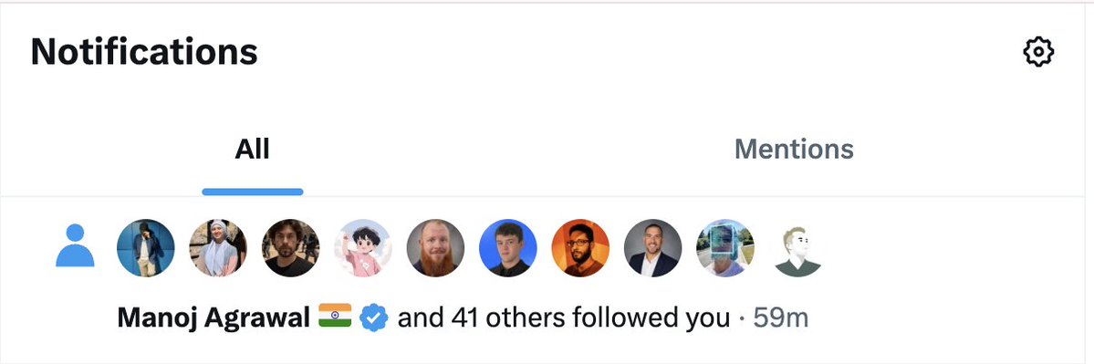 _devspace's tweet photo. You are a small account and you wake up to this!!

Keep posting and replying guys, it works. https://t.co/qpjUFLQUAZ