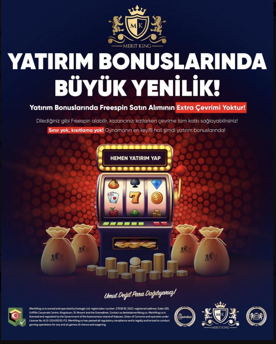 Meritkingiris03's tweet photo. 🎁 %100 Bonus Meritking’de

Bonus fırsatını kaçırma! 💯
Meritking’de %100 bonus ile avantajını artır. 💎
Meritking ile kazanmaya şimdi başla! 🚀

👉 Güncel Giriş: https://t.co/flUWHNkWEv https://t.co/eFKPwJD1ev