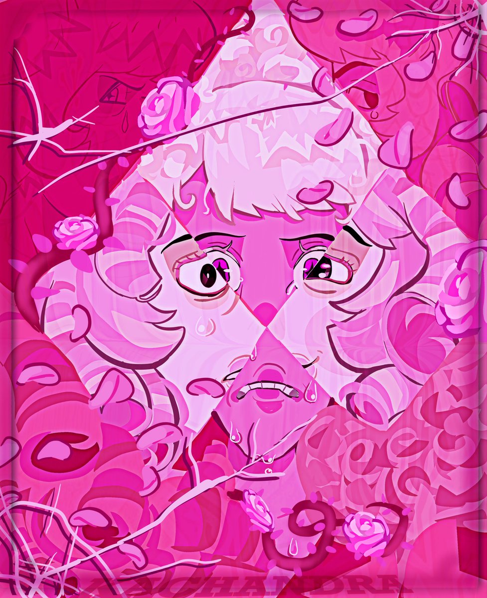 Kachandra6's tweet photo. Whatever!!! go my… uhhh.. Rose/Pink diamond !!! You’re finally free #stevenuniverse https://t.co/LXAEt3okWU