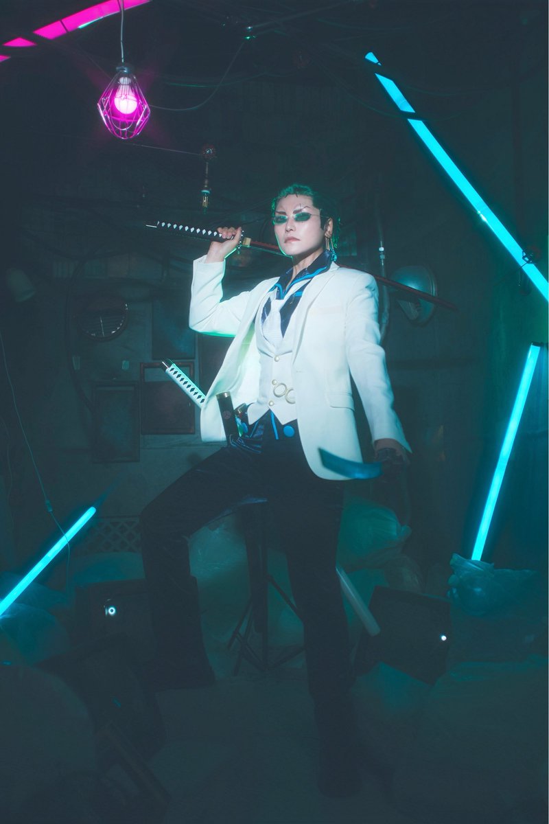 fry_pan's tweet photo. 〖Cosplay*コスプレ〗
OP🏴☠️
RORONOA ZORO
photo:@studio_Ajito
#studioAjito https://t.co/UP8zyI6Jic