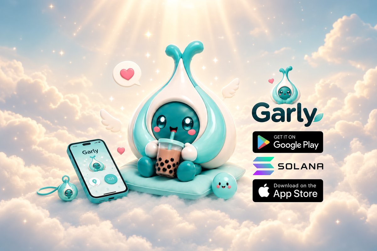 appGarly's tweet photo. Garly is a personal safety app with an Ambassador protocol on Solana.

City purchases fund a shared vault. Half stays locked. Each week, a slice of the rest is paid for real work: people using Garly, danger reported, cities grown. 

You start with the app, not a wallet. Then you buy one city from anywhere, or join free as a citizen. One Ambassador per city. Every new person makes the map more accurate and the network more useful.

Garly app learns your routines and can notify the people you named if you are in danger.

Available on the App Store, Google Play, and the Solana dApp Store.

Own a city, or join free as a citizen. Help us build the biggest real-time danger map, and own some $Garly