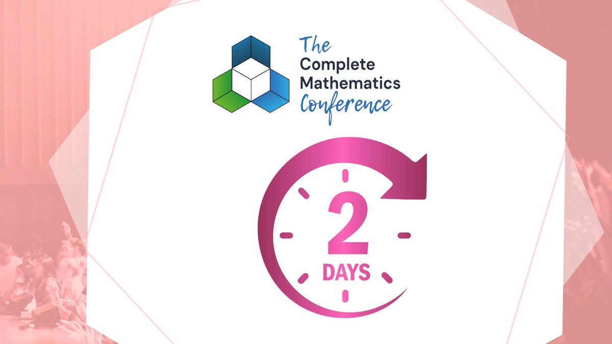 LaSalleEd's tweet photo. 2 days. 48 hours. Workshop schedule? Checked. Coffee order? Ready. Ticket? Last chance! Don't miss out on the best room in maths education this weekend.

Join us for #MathsConf41! Grab yours now:
🎟️ https://t.co/Eo8sGwMzIm https://t.co/agiNkjOlwK