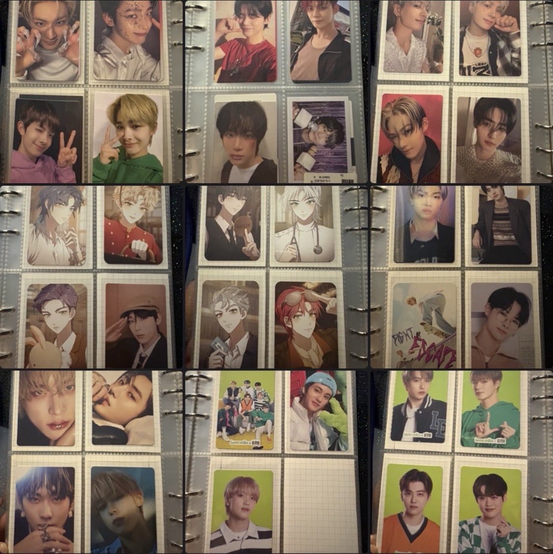 ilyeungh's tweet photo. hi guys aku mau quit collecting poca soalnya udah bukan hobi aku lagii, jadi aku mau jual”in biar untung jugaa!! bittersweet tapii mau gimana lagi so help yaah 🙁🙁

- #wts #wtb #wtt #sbt #kpop #enhypen #newjeans #txt #tomorrowbytogether #ive #nctdream #chaeryeong #aespa #soyeon https://t.co/CxghhzCqfO