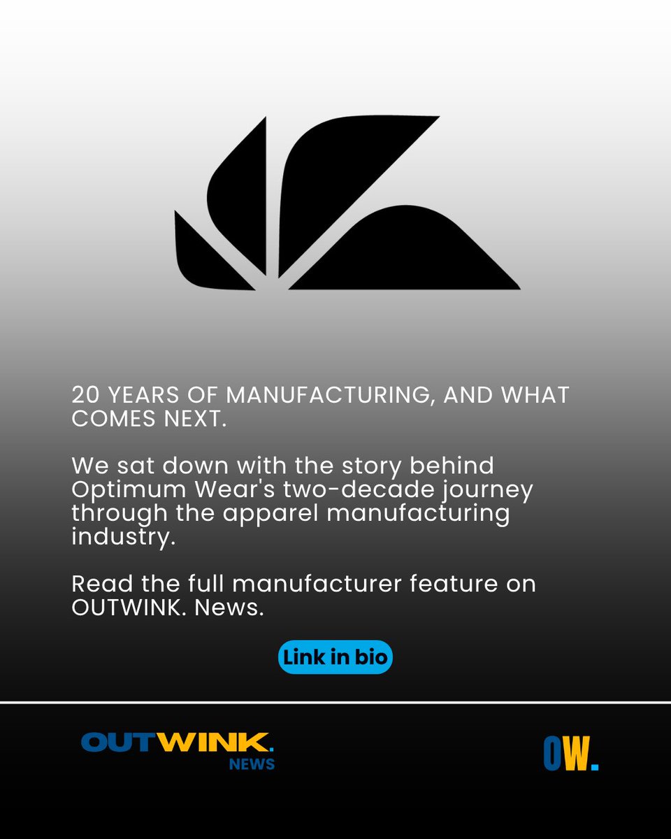 outwinkcom's tweet photo. 20 YEARS OF MANUFACTURING. WHAT’S THE STORY?

Since 2006, Optimumhas grown from a manufacturer into an international apparel production operation.

Read the full story → https://t.co/JCy4Jd1EnA

#outwink #outwinknews #outwinktopmanufacturer #manufacturer https://t.co/bs0YhMfxvk