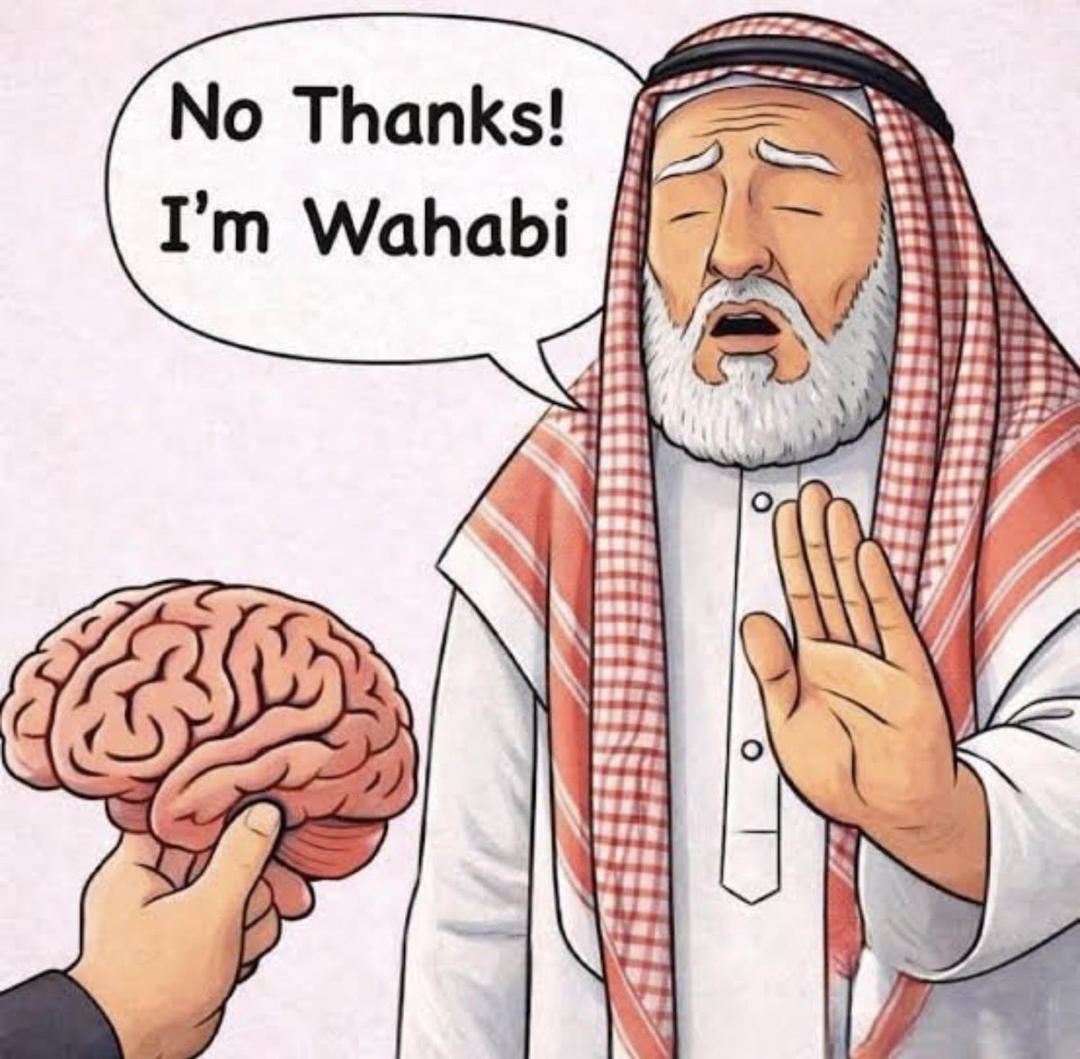 FBayat16's tweet photo. @trappo0593 The reality of Wahabis confronting them with facts 🥴 https://t.co/CLlFSGrmkl