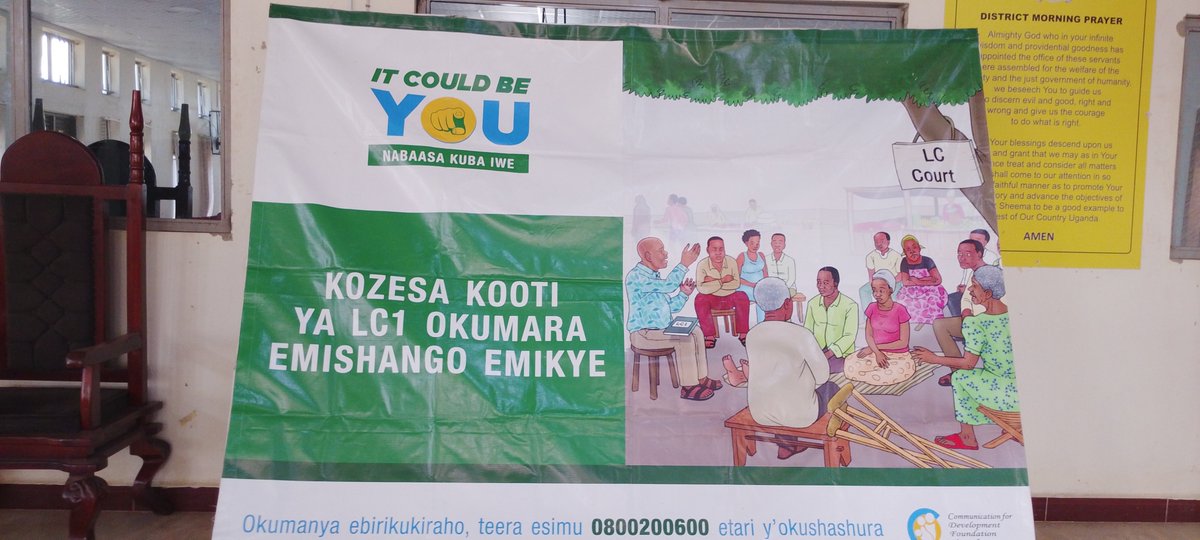 SBSradio256's tweet photo. Selected Chairpersons LC1 in Sheema District are gathering at the district headquarters for an empowerment workshop hosted by Communication for Development Foundation (CDFU).
@SBSradio256
@IvanK2567 
#Sheema
#happeningnow https://t.co/WeRxVMNEby