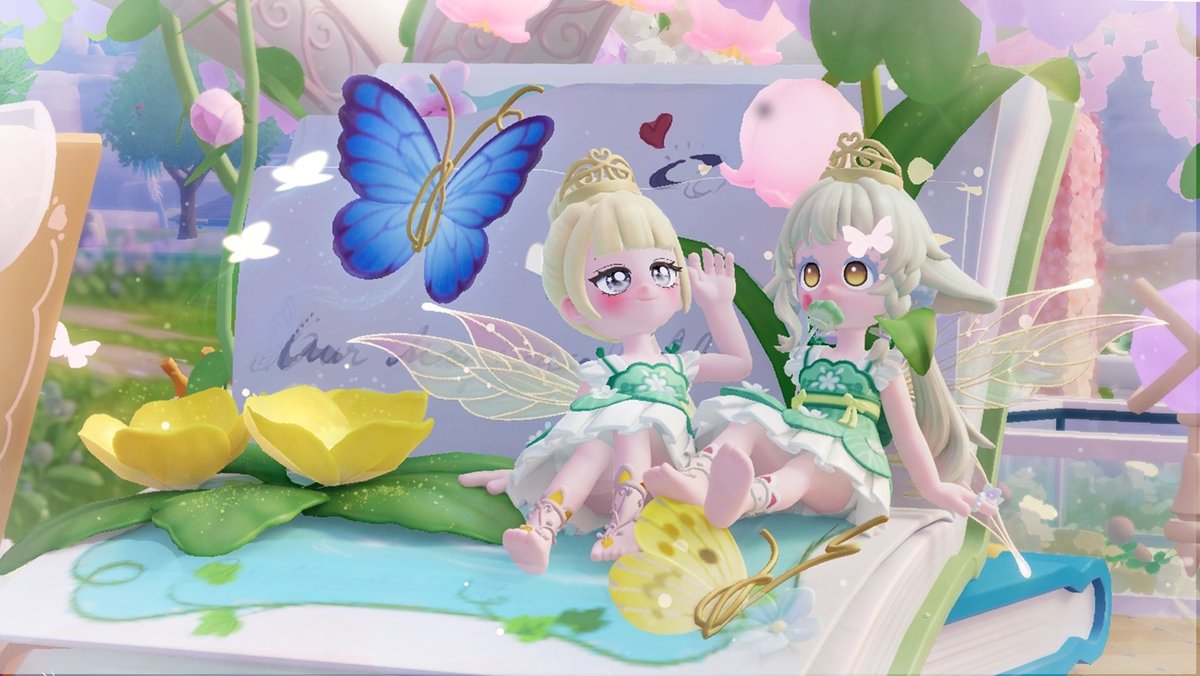 Milu_Heart's tweet photo. 妖精可愛すぎた🧚🏻⸝⋆
いつも会いに来てくれてありがとう❁⃘*.ﾟ https://t.co/jRghyXg2E0