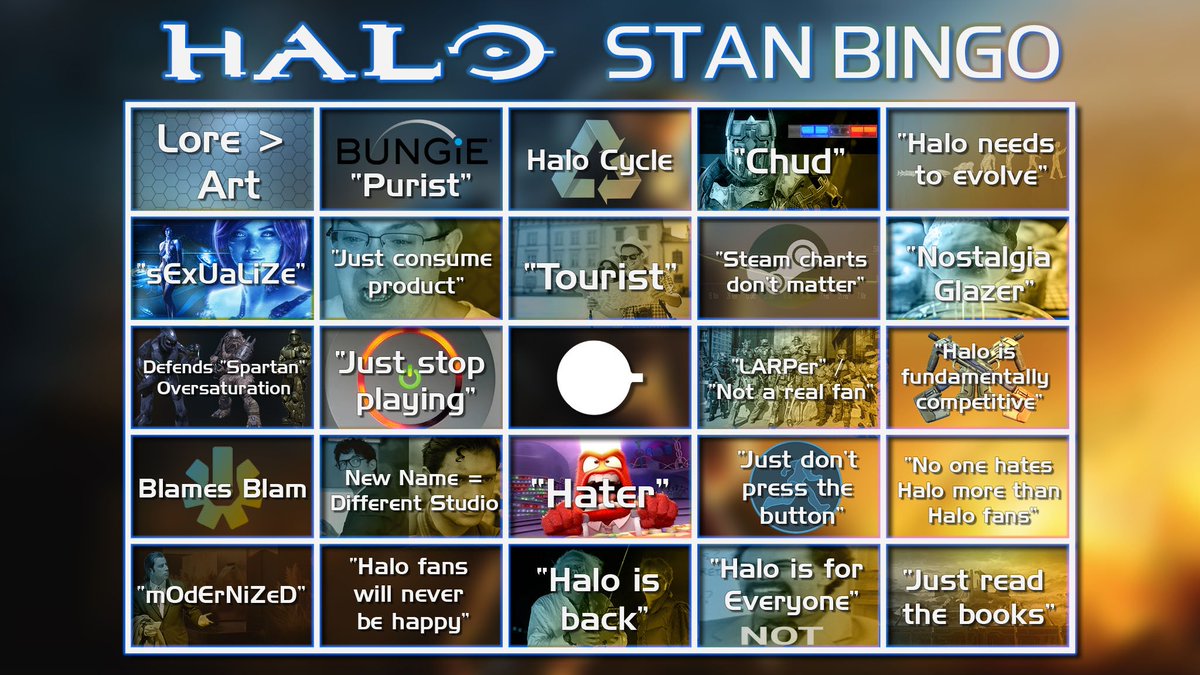 ShittyHaloStans's tweet photo. Take the bait...

Win a prize...

Do it...

😏 https://t.co/D0aKsBS5Zu