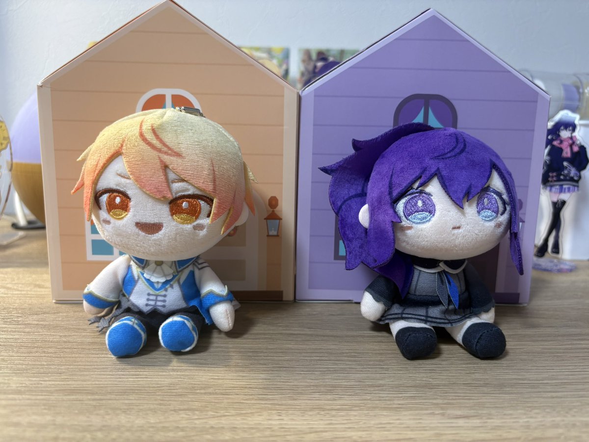 seri_stupid's tweet photo. マイセカイのぬいキー届いたんだけど
可愛すぎてどうしよう https://t.co/xm7zhjRosE