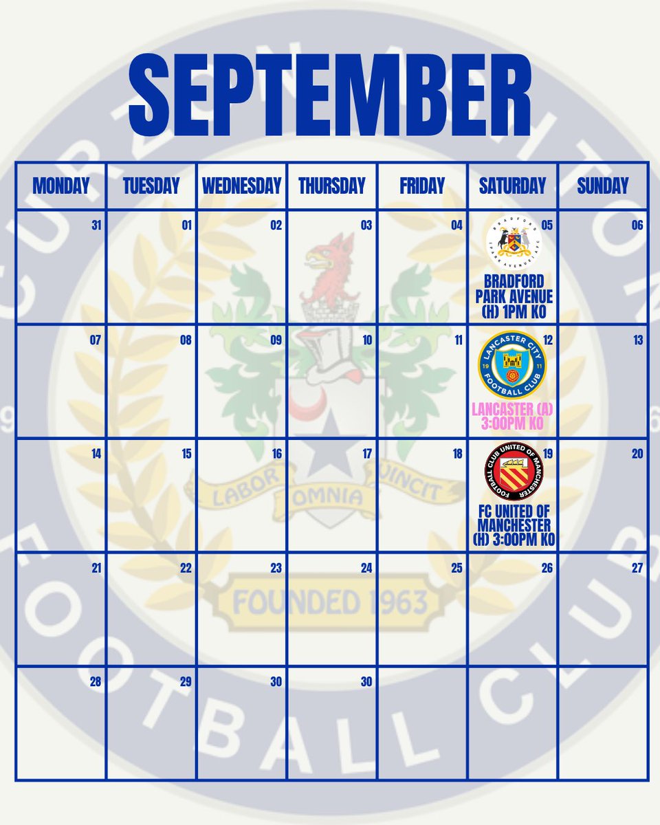 CurzonAshton's tweet photo. π How our September is shaping up
#BackTheNash | #TheNextStepTogether https://t.co/f9JBYpw4CZ