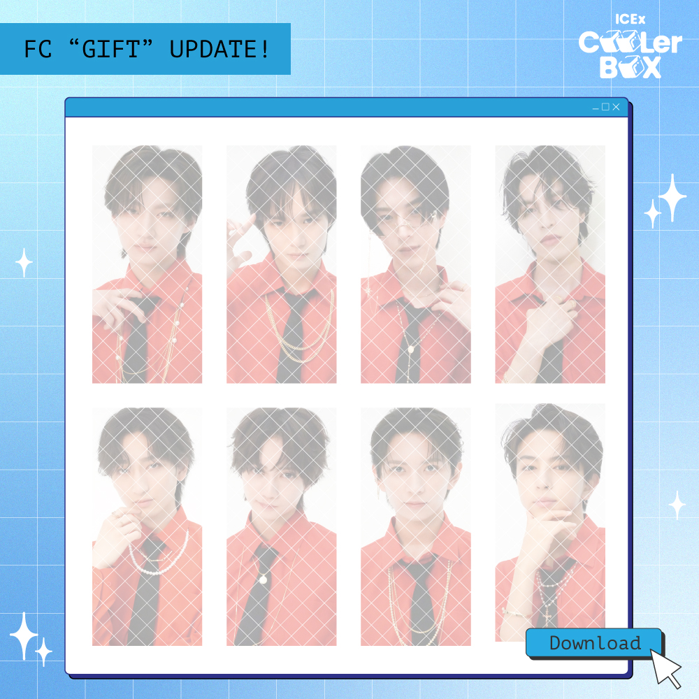 ICEx_official's tweet photo. ⋱🧊FC GIFT UP!🧊⋰

熱い要望にお応えして…

9月のGIFTはなんと、！
特別に「あの人たち」が登場 ﾎﾞｯ🔥

ぜひ受け取ってください🎁❤️‍🔥
🔗https://t.co/AQqKO5i6F9

#ICExCOOLerBOX
#アツいあの人たちもGIFTをしたくてﾒﾗﾒﾗ燃えてたみたい https://t.co/XxVEuPKMoj