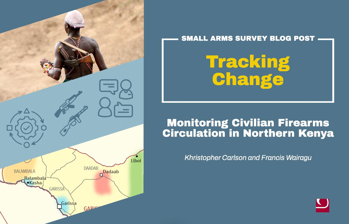 SmallArmsSurvey's tweet photo. Our blog post on monitoring #illicit #civilian #firearms flows in #Kenya examines an analytical gap in how these dynamics are understood.
https://t.co/ziO2u2XIOc https://t.co/acQ4bj7l6g