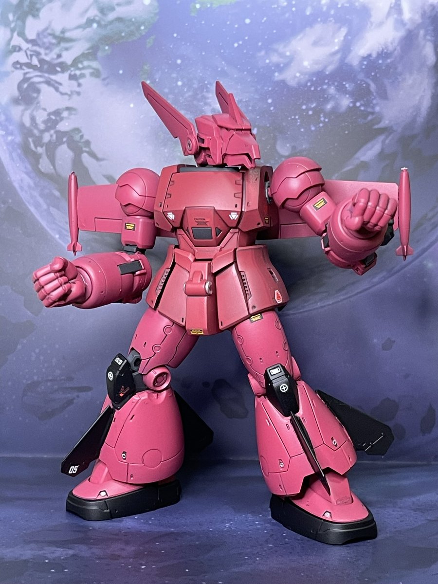 bookend839's tweet photo. #全クリエイターに告ぐ赤の作品を解放せよ 

旧型ゲルグ　モビルフォース戦闘用 https://t.co/JOtzLyWgiQ