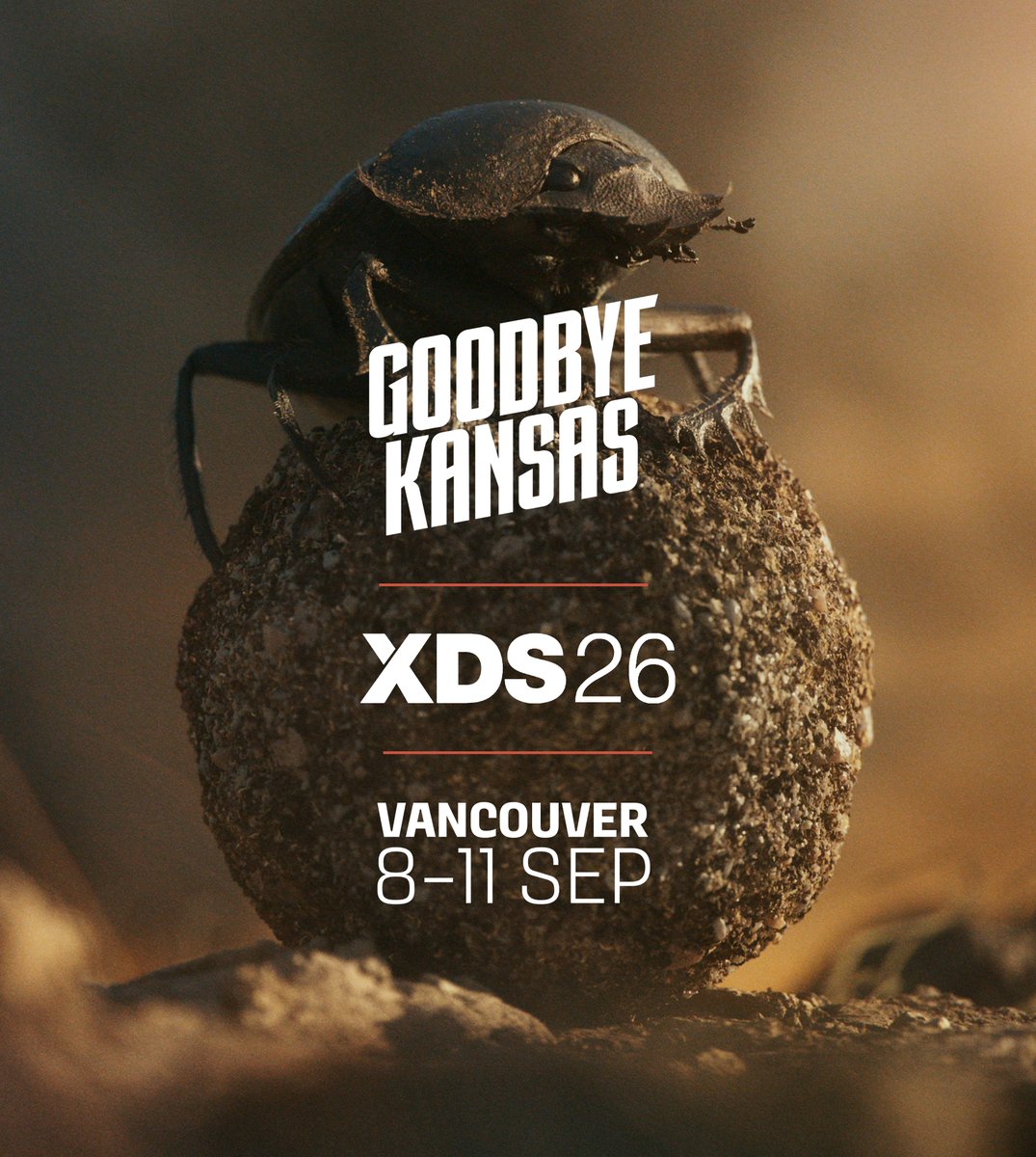 GoodbyeKansas's tweet photo. We’re coming to #XDS2026 in Vancouver! Let’s talk about crafting your next unforgettable cinematic - together! 🔥hello@goodbyekansas.com https://t.co/9gJGwhnqUP