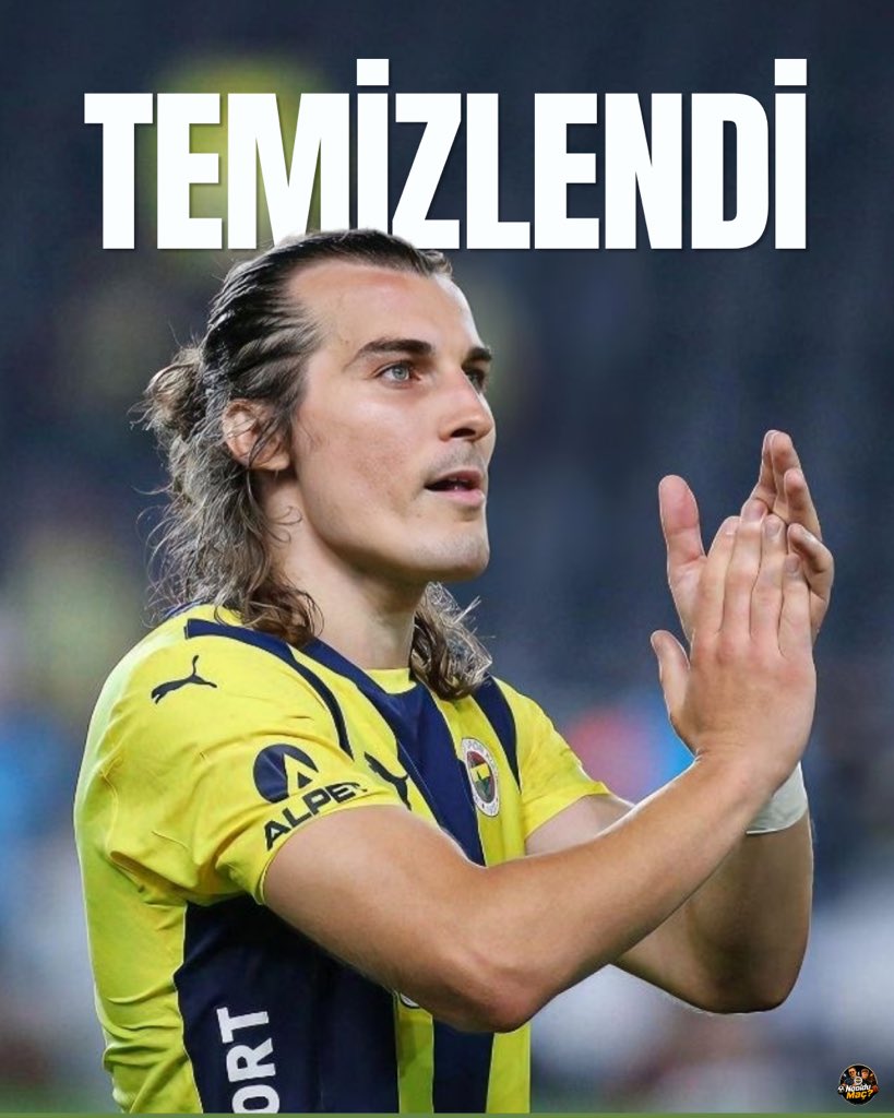 NoolduMac's tweet photo. 👋 Fenerbahçe’de kadro yapılanması kapsamında bir ayrılık daha netleşti. Sarı-lacivertlilerde Yönetim Kurulu Üyesi Cihan Kamer, Çağlar Söyüncü ile yolların ayrılacağını açıkladı. https://t.co/RJR9nRlIno