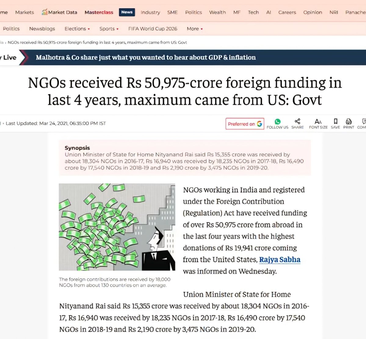 Kilvish07's tweet photo. @will_seaborn @ReadIndyan @AGToddBlanche @TheJusticeDept Ha ha ha ....you can't 

Do you think this money flow from USA comes to India without any goal 

Project K , Project in North east ,....your all terror Project will be dead in that case https://t.co/LULhBAjFw0