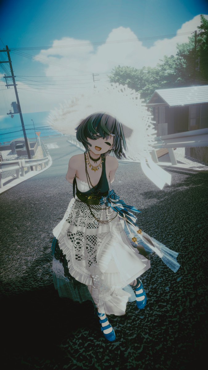 Bismuth833's tweet photo. VRC写真をネガ反転してから再現像してみた
1. オリジナル
2. アプリでネガ反転
3. 通常のLightroom編集
4. ネガ反転からLightroomでポジへ

→トーンカーブがマスターできそう https://t.co/6yyh2KaDzW