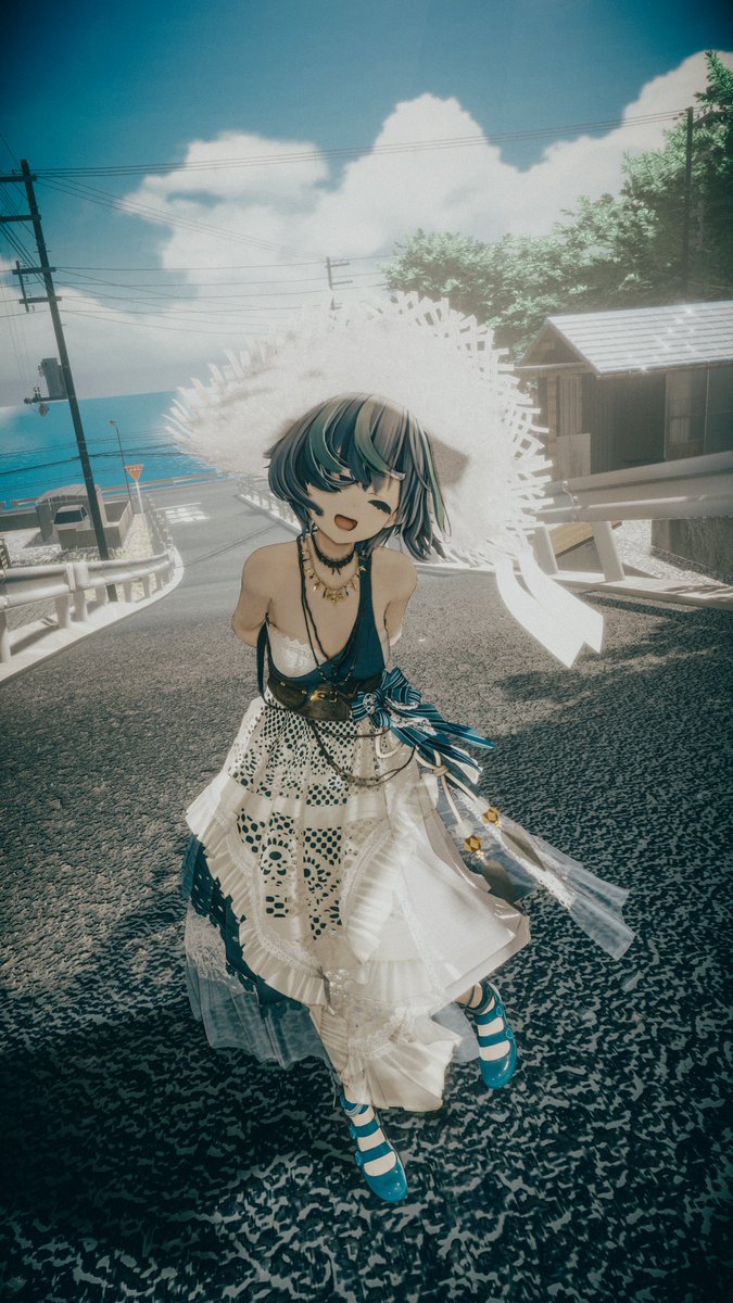 Bismuth833's tweet photo. VRC写真をネガ反転してから再現像してみた
1. オリジナル
2. アプリでネガ反転
3. 通常のLightroom編集
4. ネガ反転からLightroomでポジへ

→トーンカーブがマスターできそう https://t.co/6yyh2KaDzW