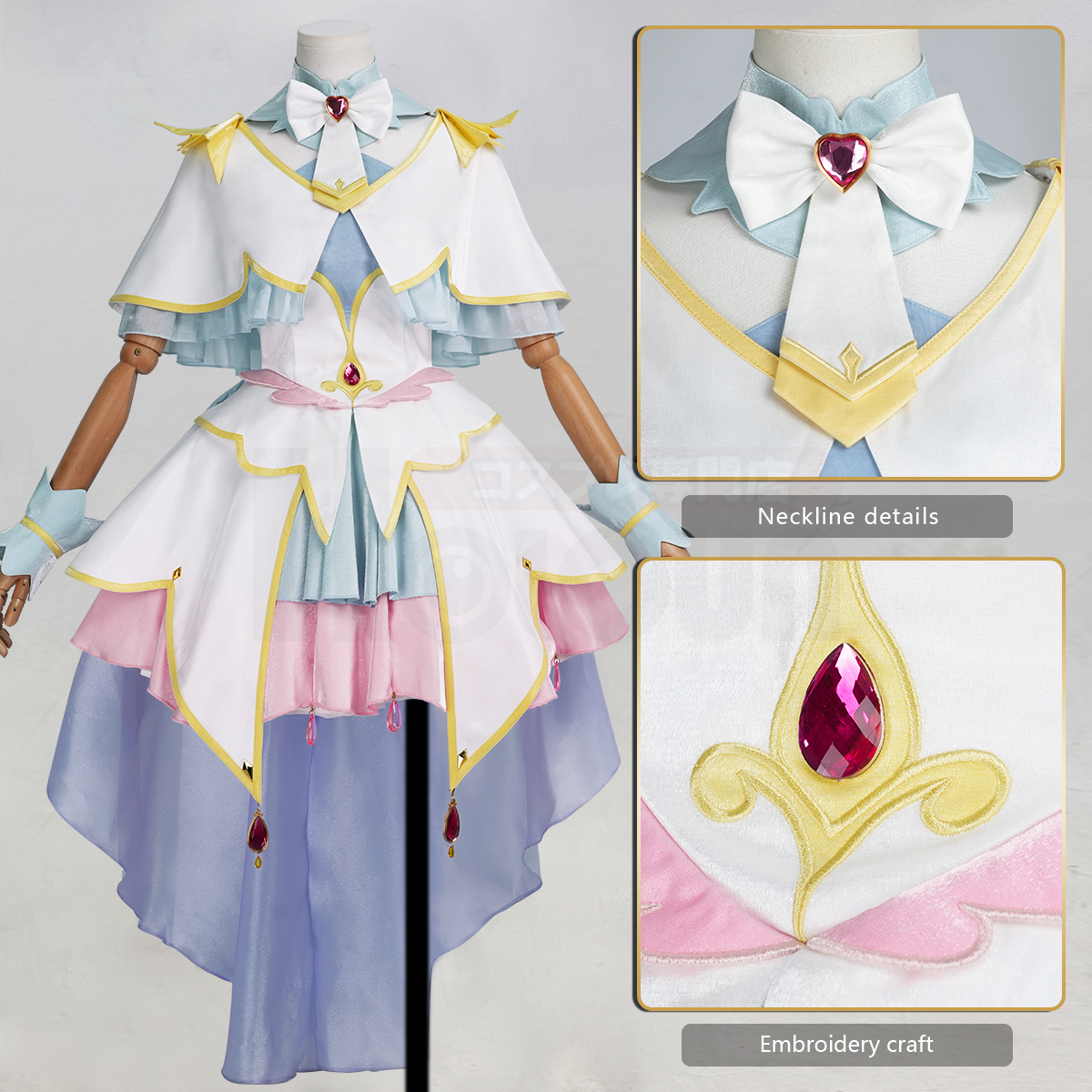 HOLOUN_COSER's tweet photo. New Arrival

Luluka Moria Cosplay costume

Check more details via  

https://t.co/hXPuA4CWwq

#LulukaMoria #LulukaMoriacosplay #LulukaMoriacostume #StarDetectivePreCure #conventions2026 #cosplaycostume #halloweencostume 
#holouncosplay #holouncostume https://t.co/2vXHfjvm7R
