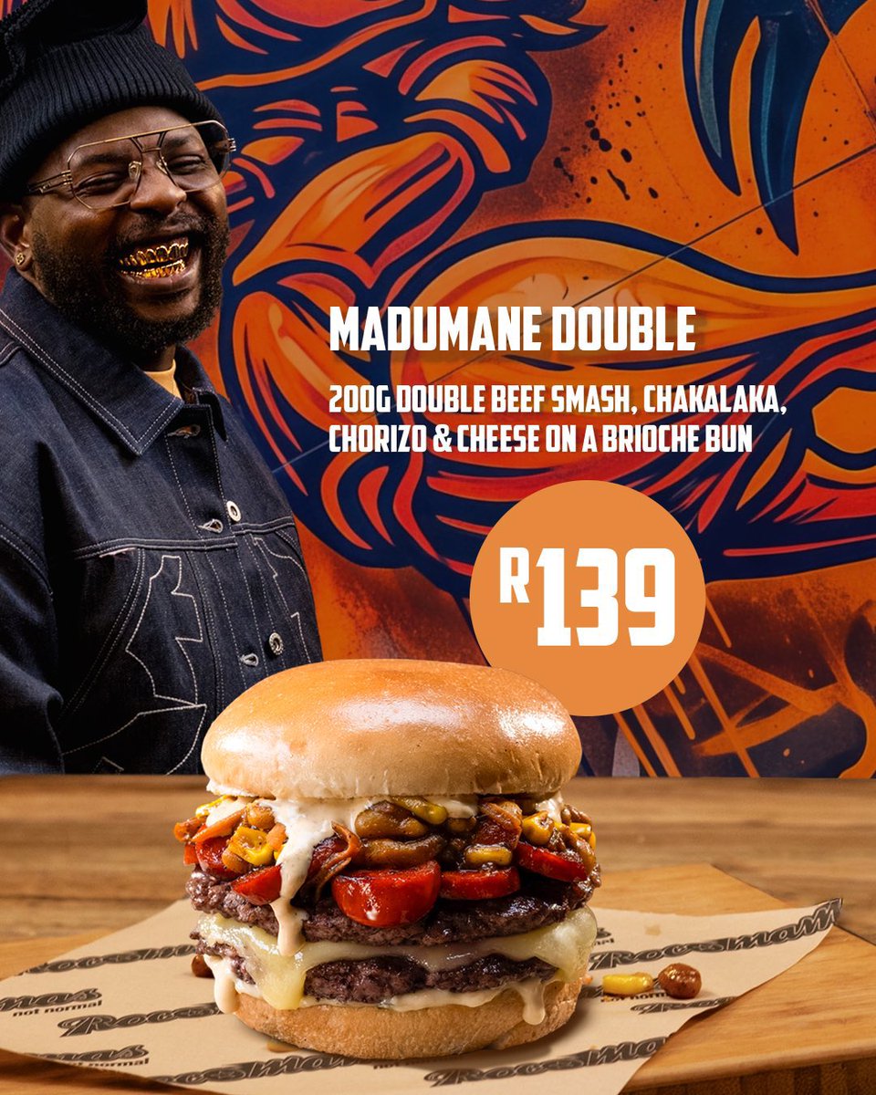 stjompeee's tweet photo. the #RocoMamasxScorpionKings Feast is giving FULL South African flavour. @rocomamas really said weโre bringing the culture to the table ๐๐
@scorpionkingslv @djmaphorisa @kabzadesmall_
#KingsFeast #rocomamas #RocoMamasxScorpionKings https://t.co/2TjvlJRD4D
