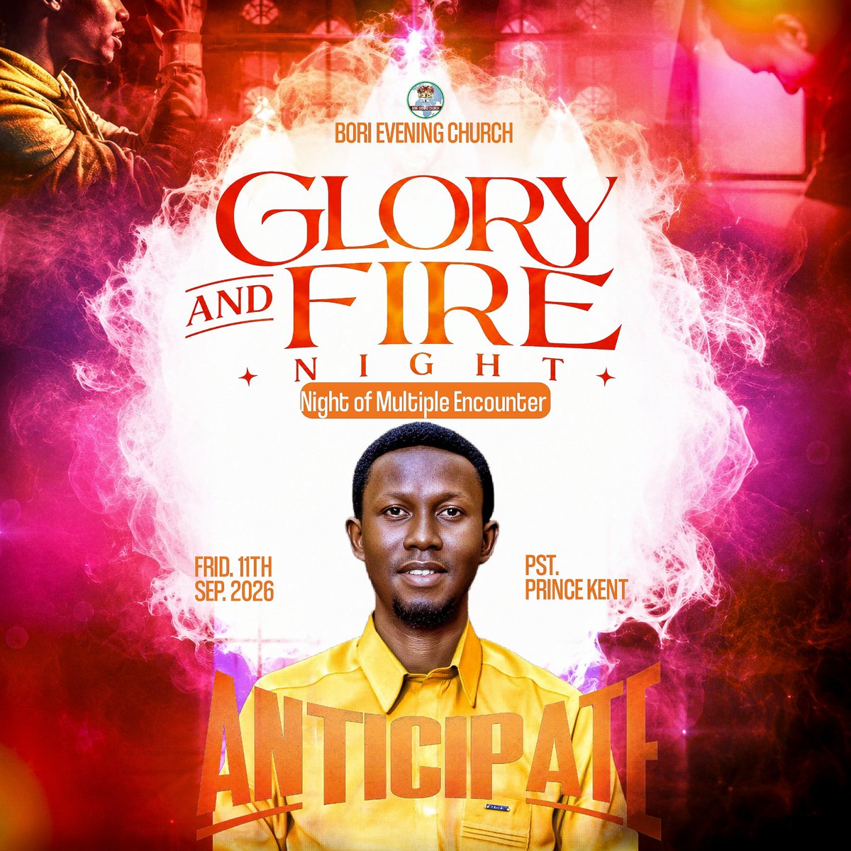 Princekent1987's tweet photo. September is here...

We are preparing for GLORY &amp; FIRE 🔥 night, next week Friday.

Get ready for multiple encounters https://t.co/N3U8SCgEeF