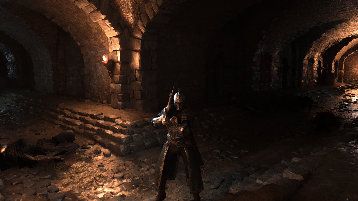 DS2LightingMod's tweet photo. DS3LE-PT tweaking/adding new light sources in Irithyll dungeon https://t.co/wtICSQOg76