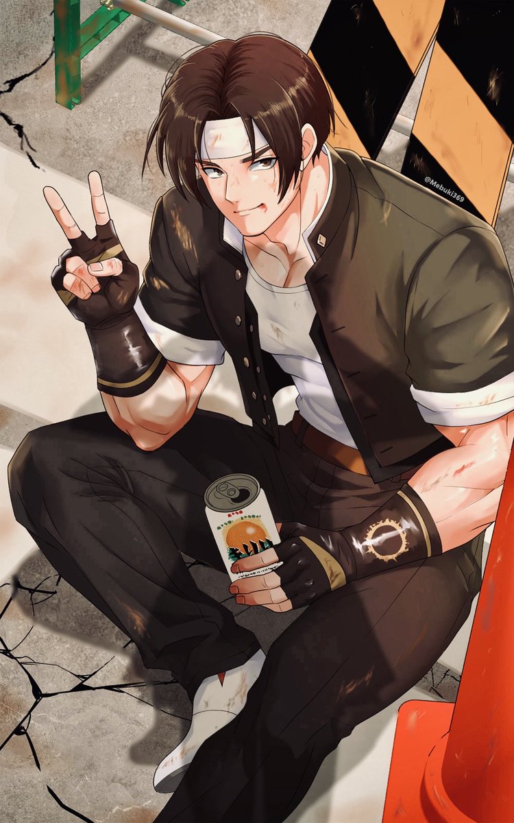 Mebuki369's tweet photo. KOF94 / 草薙京
先日周年で描いたやつ

#킹오파 #拳皇 #格ゲーキャラ描こうぜ https://t.co/tMTcobEuOu