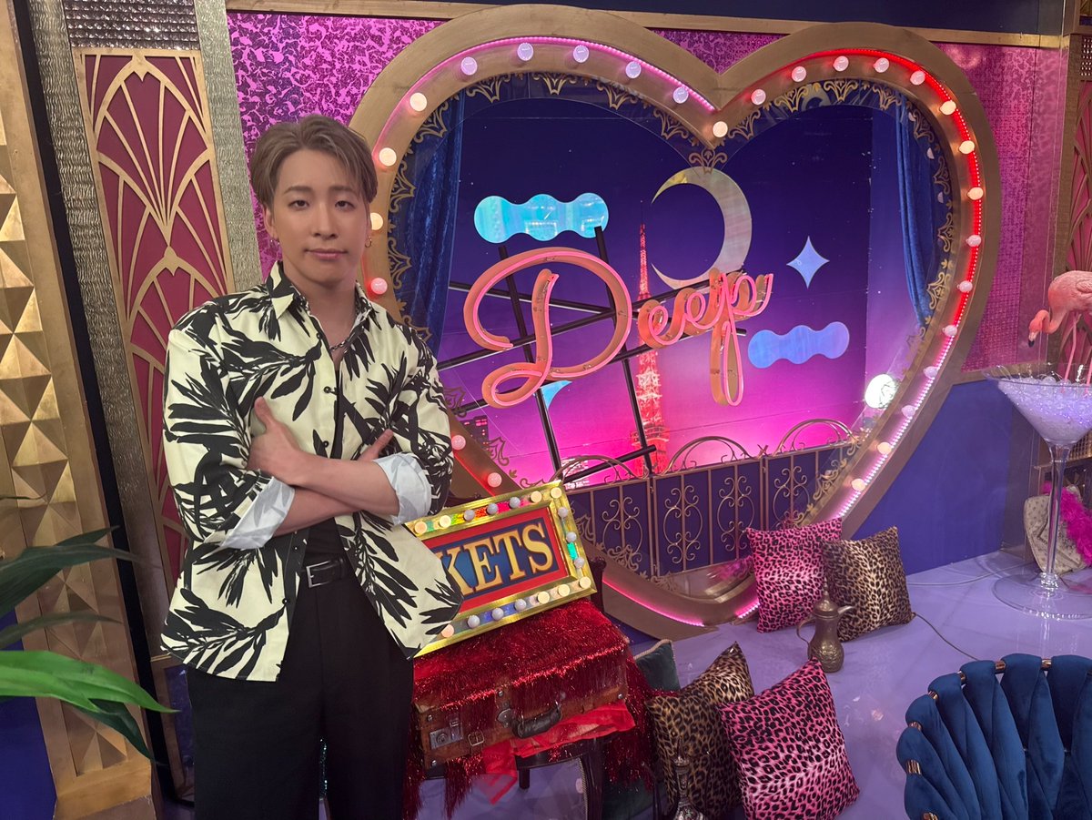 therampagefext's tweet photo. ＼今夜23:59〜放送📣／

日本テレビ「#上田と女がDEEPに吠える夜」

#陣 が出演いたします✨

『10代のメンタルヘルス』をテーマにDEEPに語り合います💬
ぜひご覧ください！

https://t.co/d9BYRgsMQS

@hoeruyoru_ntv 
#THERAMPAGE @therampagezin https://t.co/IazimQcF09