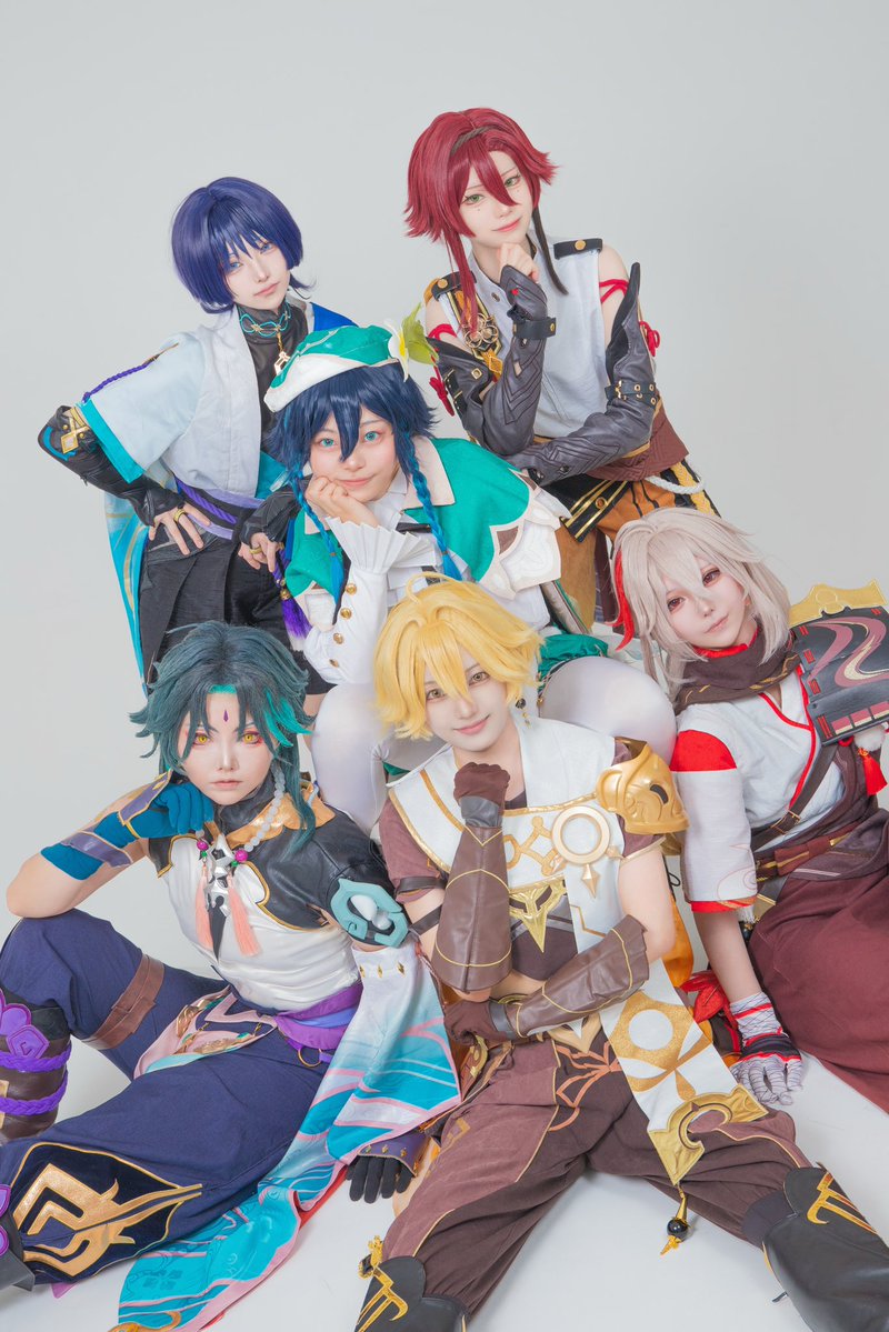 natume0320's tweet photo. cosplay / 原神

    風ショタ集合!!

📸▶︎@kuroko_lrlr 

#0808真夏の風ショタ併せ https://t.co/m9eREbejbX