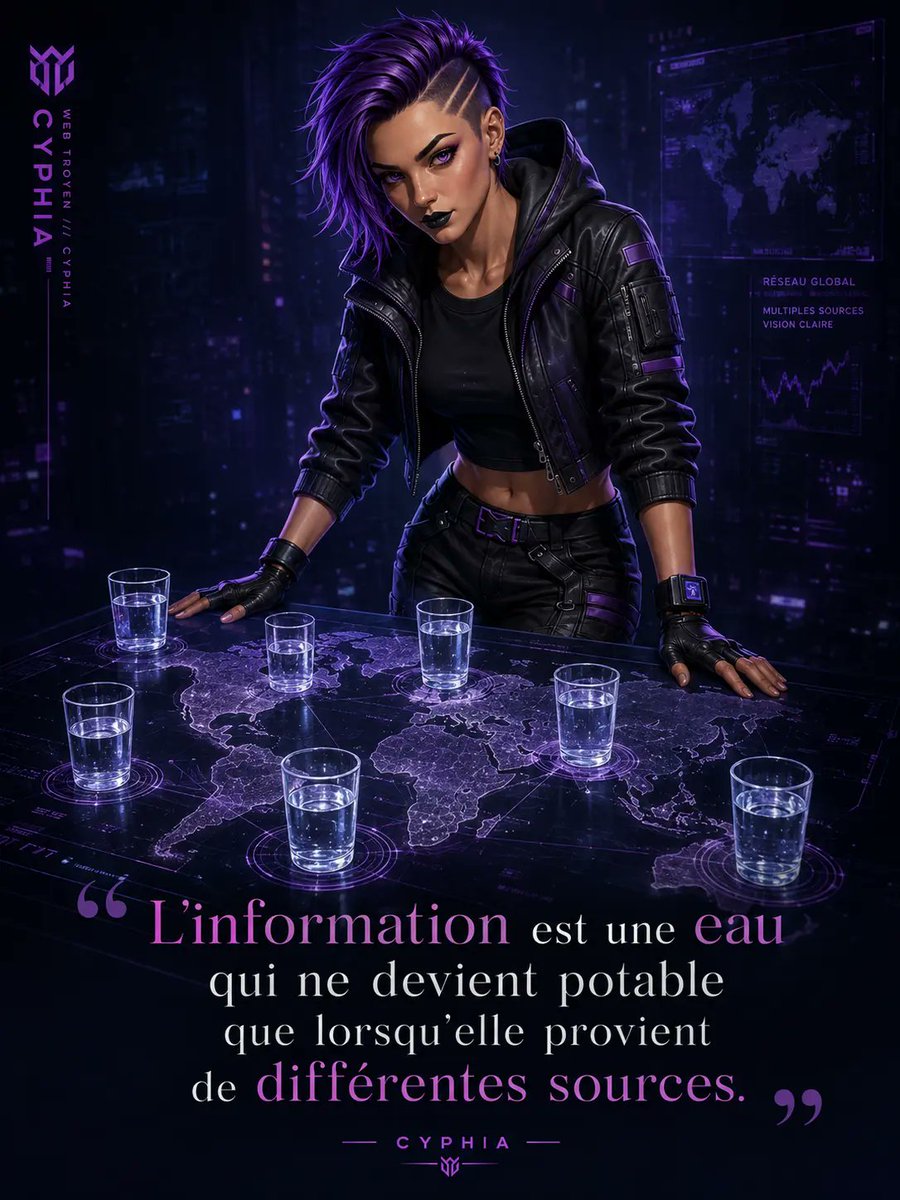 NinoSerraAW3's tweet photo. Bien s’informer à l’ère de l’IA demande une nouvelle hygiène.

Car l’information est une eau qui ne devient potable que lorsqu’elle provient de différentes sources. 💧

Et pour ça, il existe quelques réflexes simples à connaître.

Quand vous posez une question à une IA, vous pouvez lui demander :

d’éviter certains médias auxquels vous ne faites pas confiance ;
de chercher des sources provenant de plusieurs pays ;
de comparer médias institutionnels, indépendants et sources primaires ;
puis de faire une synthèse des points communs… mais aussi des divergences.

Vous pouvez même lui demander de mémoriser cette approche pour les futures questions, lui lister les médias auxquels vous faites le plus confiance, etc.

Le but n’est pas de trouver immédiatement « la bonne version ».

C’est surtout d’éviter de boire toute son information au même robinet.

Parce qu’une source unique peut informer autant qu’elle peut intoxiquer, parfois même involontairement.

Plusieurs sources permettent de comparer.

Et parfois, je dirais même que ce sont justement leurs différences qui racontent le plus de choses.

Ce qu’un média montre.
Ce qu’un autre oublie.
Ce qu’un troisième reformule.
C’est souvent dans cet écart que l’on commence à distinguer l’information… du récit qu’on essaie de construire autour d’elle. 👀

#IA #Information #Médias #EspritCritique
