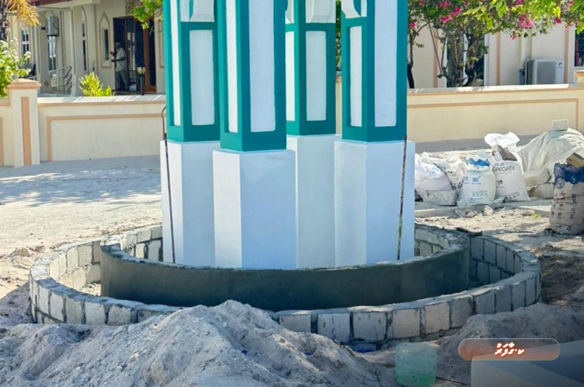 rdcmaldives's tweet photo. މި ކޯޕަރޭޝަންގެ އިޖްތިމާއީ ޒިންމާގެ ދަށުން ދަށުން ކ. ގާފަރު ގަޑިބުރުގެ ވަށައިގެންވާ ފާރުގެ ޕްލާސްޓަރިންގ މަސައްކަތް ވަނީ ނިމިފައި.

#TeamRDC https://t.co/q3sPITPwPA