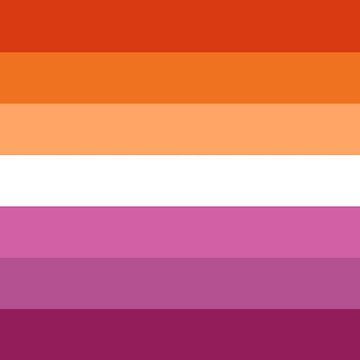 suchibukki's tweet photo. fun fact if you flip the lesbian flag down its pencil's colours https://t.co/S4fB1C6v2V
