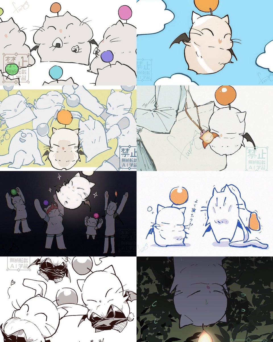 furo_rentin's tweet photo. #今月描いた絵を晒そう
8月もたくさん描けました✌️😁 https://t.co/HFXF4me7u1
