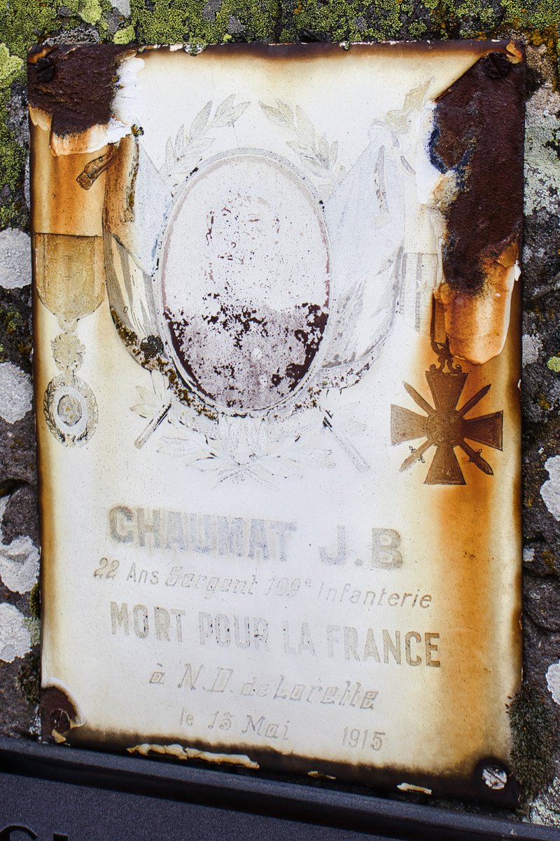CroixDeCheminFr's tweet photo. Jean-Baptiste Chaumat
Mort pour la France
Cimetière de #LeTheil (Allier)
@tadoukoz : déjà présent dans votre base https://t.co/isWlnnbdRe
@MartineCONORD @simone2bovoir @Le_Chtimiste @1J1Poilu https://t.co/HTnAIMSfKS