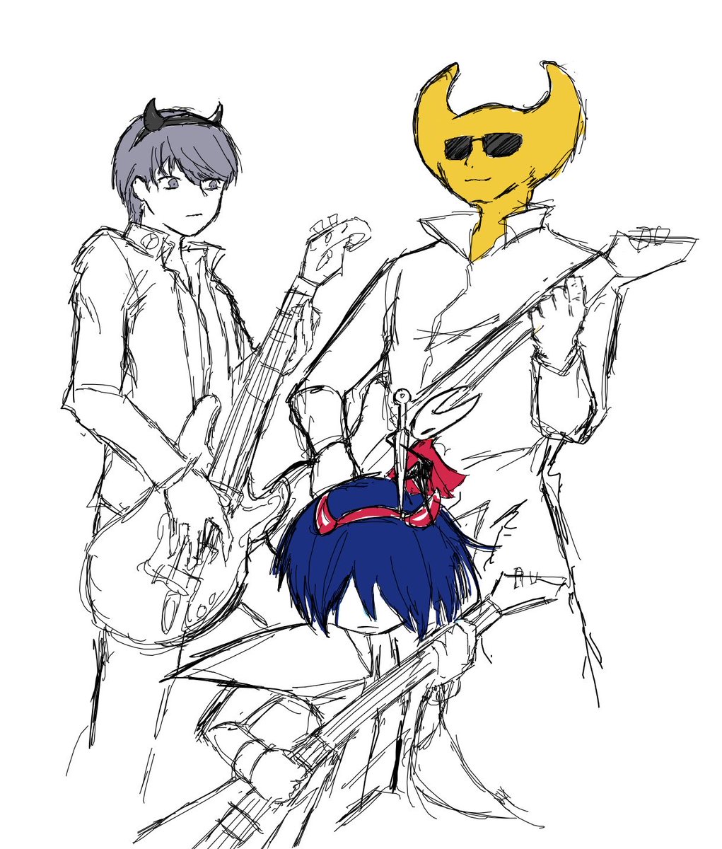 enviuo18's tweet photo. 主人公、弦楽器弾きがち https://t.co/7j3lfxiYMW