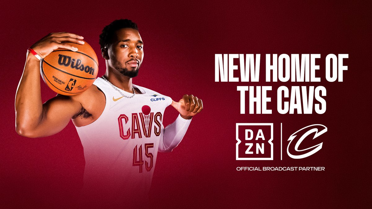 shaysegev's tweet photo. Today, we’re excited to announce a multi-year local broadcast partnership with the @Cavs, making @dazngroup the exclusive home for Cavaliers basketball.

Working closely with @RockEntGroup, we’ll deliver a more immersive, personalised and digital-first experience for Cavaliers fans, built for the next generation of sports viewing.

This partnership is another step in our US growth strategy and our vision of building the platform where fans can follow the teams and competitions they care about most.

#DAZN #Cavs #SportsBusiness #NBA