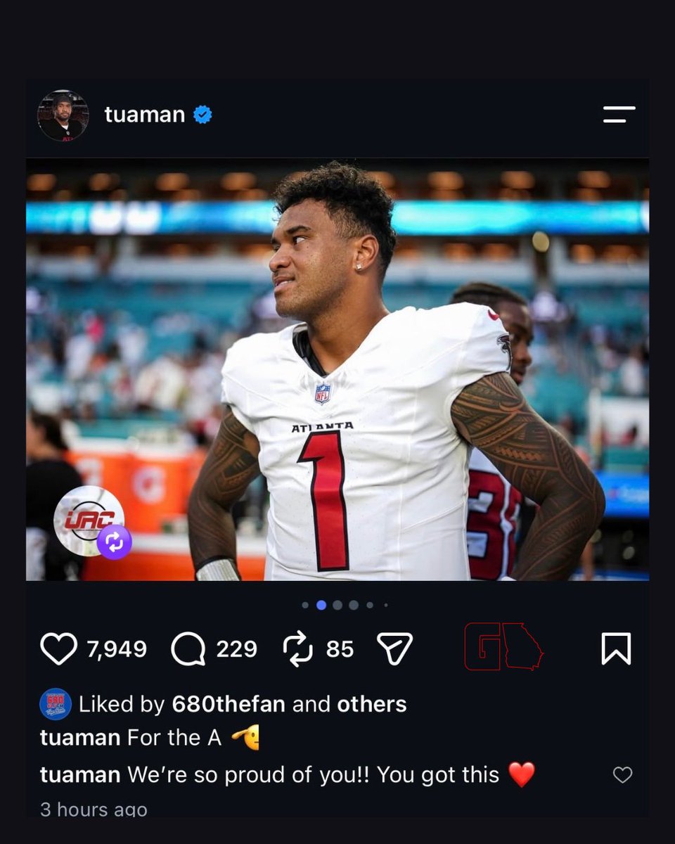 GAFollowers's tweet photo. Tua forgot to switch to his burner account 😭 https://t.co/5p6Q7O534T