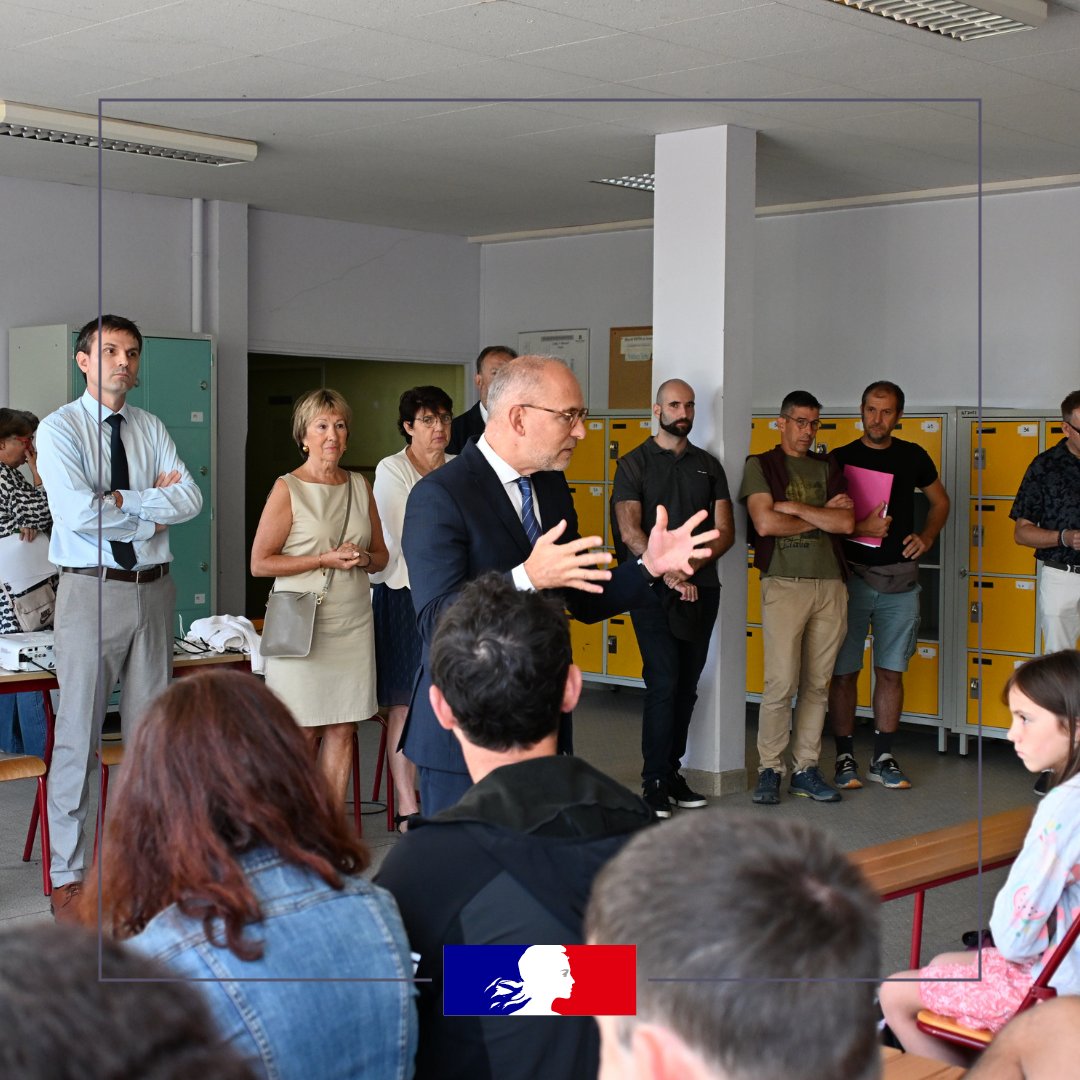 Image de Préfet des Hautes-Alpes - Une rentrée pour apprendre et grandir ensemble
Près de 17 000 élèves font leur rentrée dans les Hau