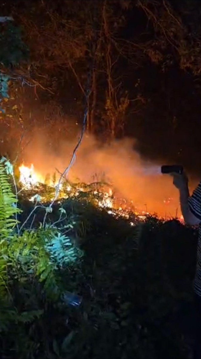 bismillahyuk_'s tweet photo. Kebakaran lahan di Singkawang Utara (sungai rasau) Malam ini, 1 September 2026

Semoga segera padam

Smoga para petugas di berikan perlindungan dalam bertugas. Amin 🤲🏻

#PrayforKalimantan
#ALLEYESONINDONESIA
#PrayforIndonesia https://t.co/yRKqBzAuCS