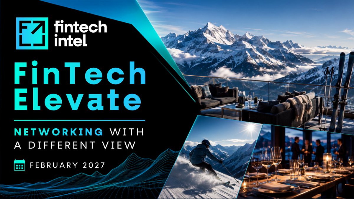 FinTech_Intel's tweet photo. What if your next fintech networking trip looked like this? 🏔️

⛷️ Slopes
🥂 Apéritif
🍽️ Dinner with fintech leaders
🤝 Connections that last

FinTech Elevate is coming February 2027.

Register your interest 👇
https://t.co/jYcaHEkcLg

#FinTechElevate #FinTech https://t.co/KQxgvg3y9a