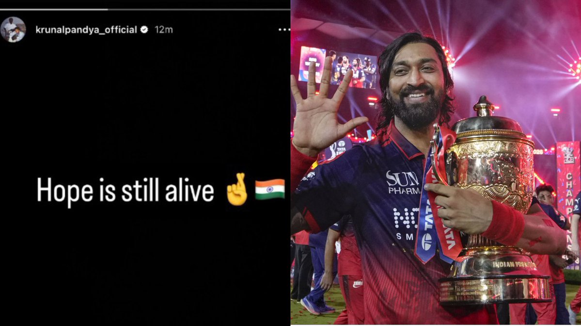 ej_memezz__'s tweet photo. It's so sad to see a deserving player have to post a story like this💔

Krunal Pandya has been phenomenal with both bat and ball for the last two seasons. How can the selectors ignore all those clutch performances?

Hope is still alive, Krunal Pandya You will get your chance 🇮🇳🧿 https://t.co/dfOwbkMJpP