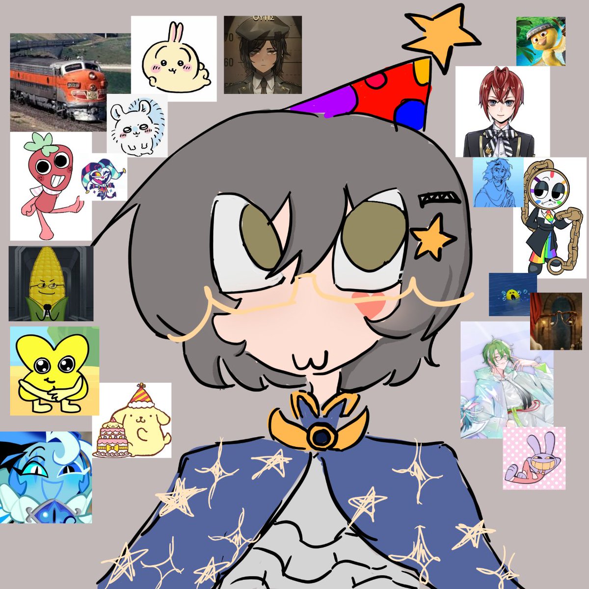 Koolaidissoyum's tweet photo. Small birthday doodle for @Fanisisinn :3 happy birthday!!! https://t.co/kNLtLLVsOO