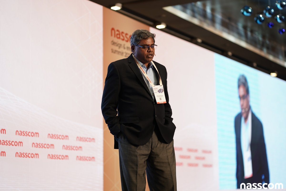 NasscomEvents's tweet photo. In his keynote at #DES’26, Professor Satya Chakravarthy, The ePlane Company, explored how deep-tech engineering can transform mobility by enabling compact, adaptable aircraft and new possibilities for urban transportation.

Key highlights from the session:
* Compact aircraft design can enable eVTOLs to operate in space-constrained urban environments
* Innovative aerodynamics can help balance flight performance with compact form factors
* eVTOL platforms can support applications ranging from passenger mobility to air ambulances
* Continued engineering innovation can help make aerial mobility more accessible and scalable

The session highlighted how bold engineering and deep-tech innovation can redefine the possibilities of mobility.

#nasscom #DES26 #TheWorldUnderConstruction

@satchakra_iitm @ePlaneCompany