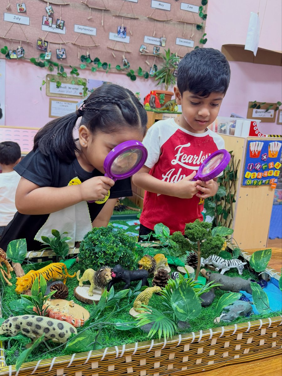 newojori's tweet photo. Safari Expedition is in full swing! Our little explorers investigated animal habitats, discovered jungle creatures, and sparked curiosity through hands-on play. Every adventure is a chance to learn, imagine, and grow. https://t.co/mO8w6QaGF9