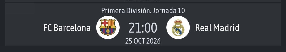 GolSinVAR's tweet photo. Sabes que estamos en una Primera División de Clase Alta y Turistas cuando dos clubes son esos VIP que los otros 18 no lo son.

Ya sabemos el horario del Barça - Madrid de dentro de dos meses. El chiste se cuenta solo cuando ayer sacaron los horarios -literalmente- de la semana que viene.

¿Dónde queda la excusa de las tres semanas de antelación como mínimo porque es impredecible sacarlo antes por todo lo que sucederá entre esas fechas? Venga hombre. 

No es fútbol, es..