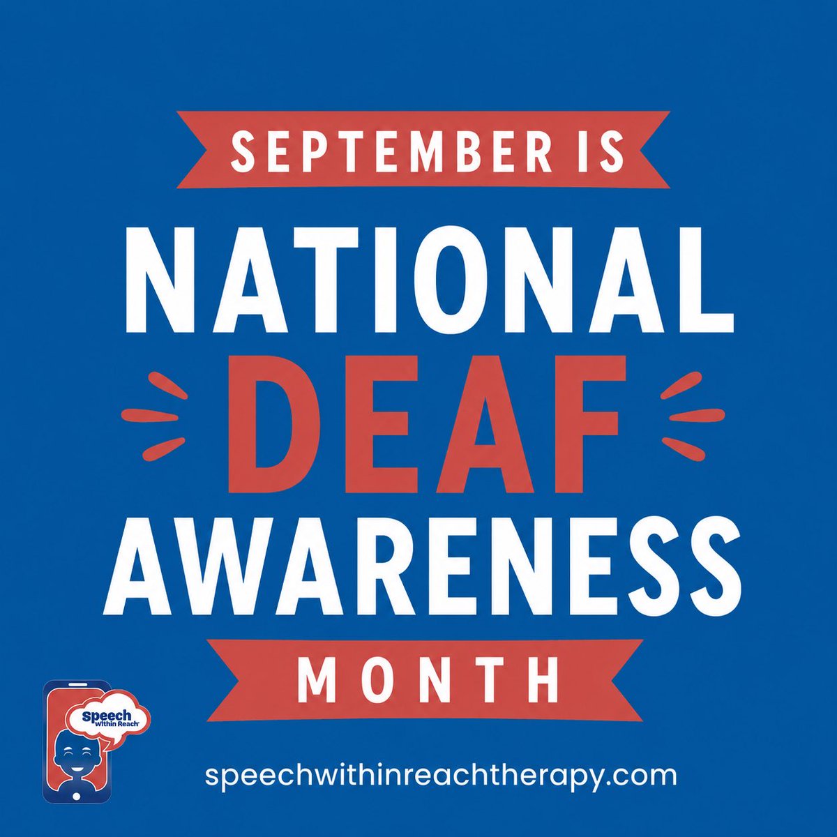 ReachSpeech's tweet photo. This month, we celebrate Deaf and hard-of-hearing individuals, their identities, cultures, languages, and communities🫶

For speech therapy support, give us a call at 1-800-689-8211 or visit our website https://t.co/0H2xoPzp9Q to book a gifted consultation!

#speechwithinreach https://t.co/bToLbvx5dV