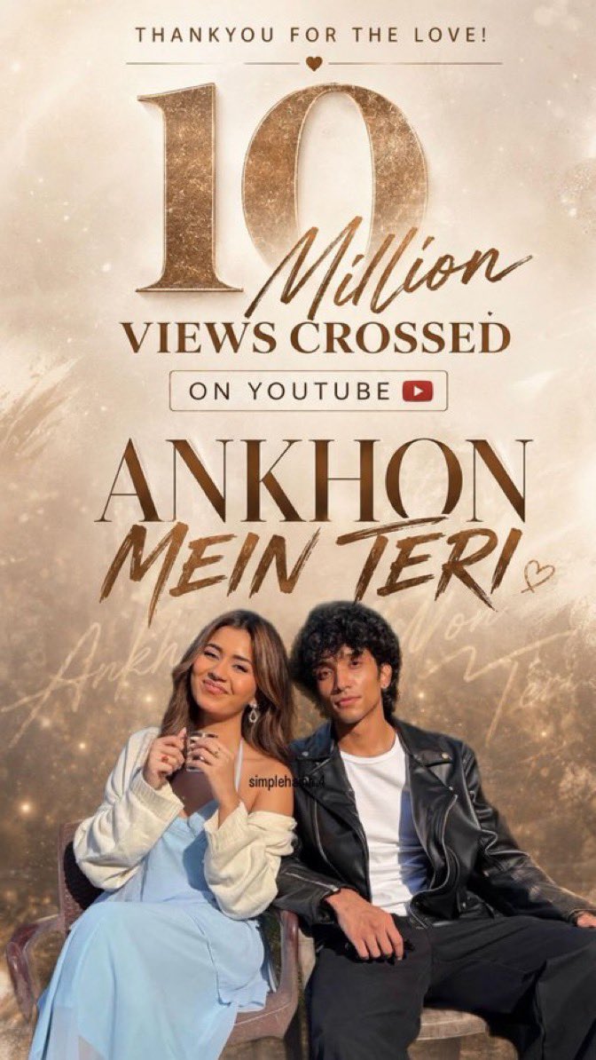 24X7BiggBoss's tweet photo. Congratulations, we crossed 10 Millions milestone.

AANKHON MEIN TERI HITS 10M
#Yoganskha https://t.co/5Bc5Fblz83