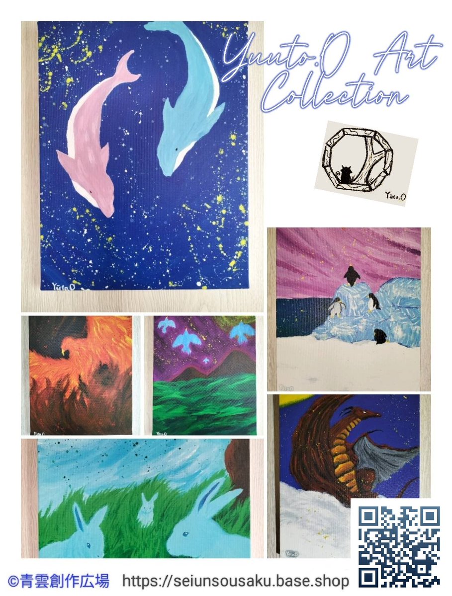 yutooka's tweet photo. どこか不思議な生命達の物語・・・。

https://t.co/c5dfr2DJ3v

#アート　#art　#絵画　#アクリル画　#動物 https://t.co/Dn834UNr9A