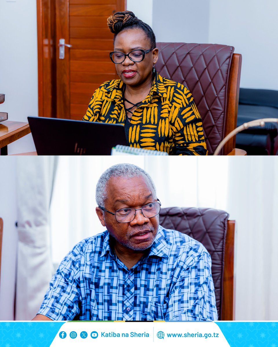 Sheria_Katiba's tweet photo. Waziri wa Katiba na Sheria, Mhe. Dkt. Juma Zuberi Homera, leo Septemba 1, 2026, amekutana na viongozi wa Taasisi ya Culture and Development East Africa, Bi. Ayeta Wangusa na Ndugu Madaraka Nyerere, ofisini kwake katika jengo la Tume ya Utumishi wa Mahakama,  jijini Dodoma. https://t.co/BAmOWYiYdb
