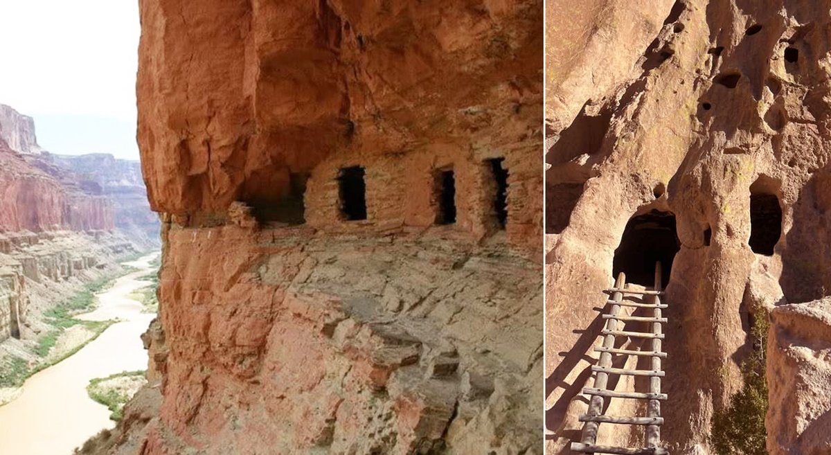 robertsepehr's tweet photo. The Hopi Indians maintained that their ancestors did not arrive over a land bridge from Asia, nor did they arrived by boat, but instead their origin myths tell of how they climbed onto the surface from the underworld.

Ancient Colony in the Grand Canyon?
https://t.co/g7jiImQ1eT https://t.co/fNBrJpYzM2